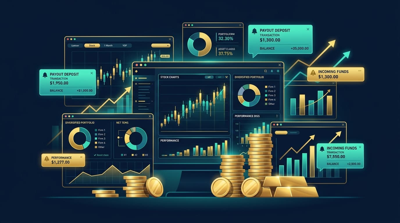 The Optimal Prop Firm Evaluation Strategy: Multi-Firm Scaling & Payout Caps (2026 Guide)