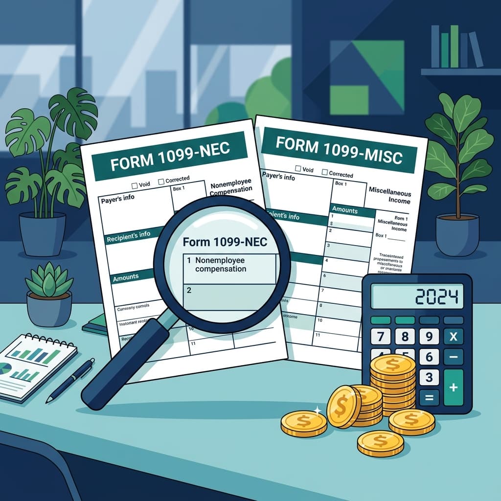 Prop Firm Taxes for Retirees: Form 1099-NEC vs 1099-MISC